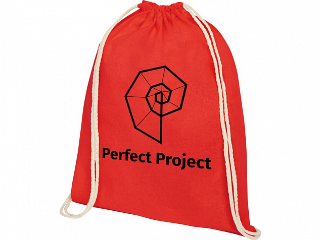 Рюкзак со шнурком «Oregon» с логотипом в Балашихе заказать по выгодной цене в кибермаркете AvroraStore