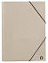 Папка ECOSUM A4, рециклированный картон, бежевый с логотипом в Балашихе заказать по выгодной цене в кибермаркете AvroraStore