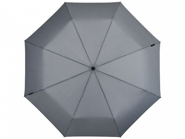 Зонт Traveler автоматический 21,5, серый с логотипом в Балашихе заказать по выгодной цене в кибермаркете AvroraStore