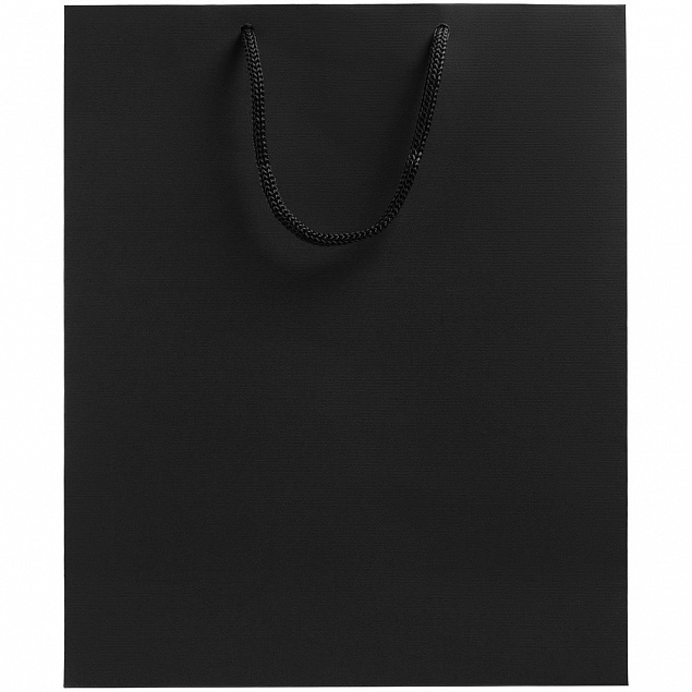 Пакет Wide, черный с логотипом в Балашихе заказать по выгодной цене в кибермаркете AvroraStore