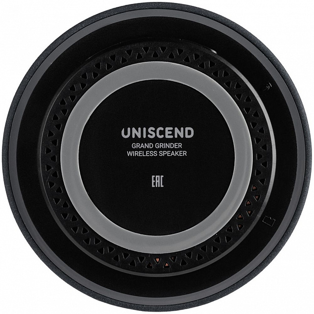 Беспроводная колонка Uniscend Grand Grinder, черная с логотипом в Балашихе заказать по выгодной цене в кибермаркете AvroraStore