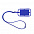 Силиконовый шнурок DALVIK, Королевский синий с логотипом в Балашихе заказать по выгодной цене в кибермаркете AvroraStore
