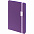 Блокнот Shall Direct, фиолетовый с логотипом в Балашихе заказать по выгодной цене в кибермаркете AvroraStore