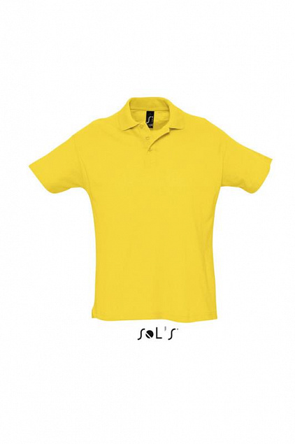 Джемпер (рубашка-поло) SUMMER II мужская,Жёлтый L с логотипом в Балашихе заказать по выгодной цене в кибермаркете AvroraStore