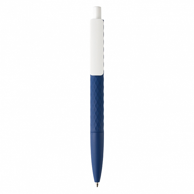Ручка X3 Smooth Touch, темно-синий с логотипом в Балашихе заказать по выгодной цене в кибермаркете AvroraStore
