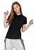 Рубашка поло женская Inspire, темно-зеленая с логотипом в Балашихе заказать по выгодной цене в кибермаркете AvroraStore