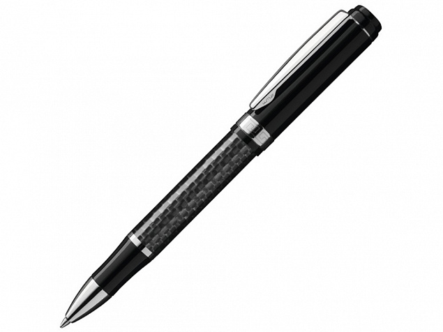 Ручка шариковая из карбонового волокна Carbon с логотипом в Балашихе заказать по выгодной цене в кибермаркете AvroraStore