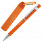 Набор ручка + зарядное устройство 2800 mAh в футляре, оранжевый, покрытие soft touch с логотипом в Балашихе заказать по выгодной цене в кибермаркете AvroraStore
