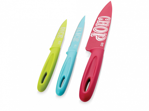 Набор ножей  "Funky" с логотипом в Балашихе заказать по выгодной цене в кибермаркете AvroraStore