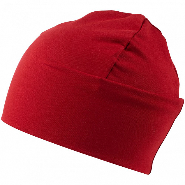 Шапка HeadOn ver.2, красная с логотипом в Балашихе заказать по выгодной цене в кибермаркете AvroraStore