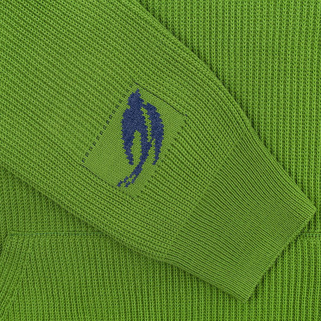 Вязаное худи унисекс на заказ Betta, акрил с логотипом в Балашихе заказать по выгодной цене в кибермаркете AvroraStore