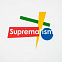 Футболка Suprematism, белая с логотипом в Балашихе заказать по выгодной цене в кибермаркете AvroraStore