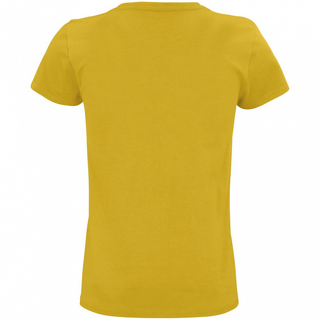 Футболка женская Pioneer Women, желтая с логотипом в Балашихе заказать по выгодной цене в кибермаркете AvroraStore