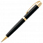 Ручка шариковая Razzo Gold, черная с логотипом в Балашихе заказать по выгодной цене в кибермаркете AvroraStore