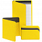 Чехол для карточек Dual, желтый с логотипом в Балашихе заказать по выгодной цене в кибермаркете AvroraStore