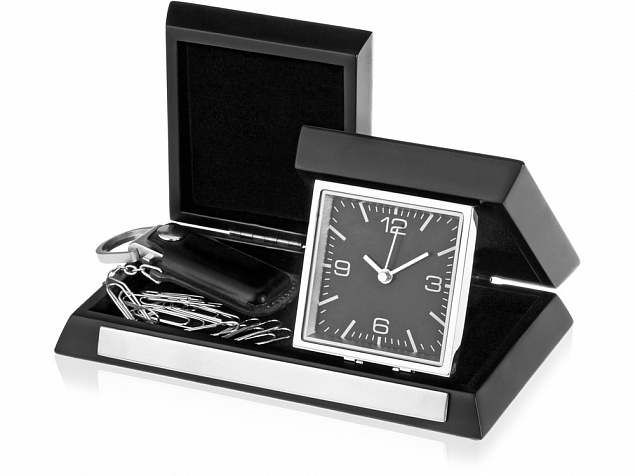 Часы настольные Линкольн с логотипом в Балашихе заказать по выгодной цене в кибермаркете AvroraStore