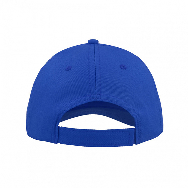 Бейсболка "START SIX", ярко-синий, хлопок 100%, плотность 160 г/м2, застежка на липучке с логотипом в Балашихе заказать по выгодной цене в кибермаркете AvroraStore