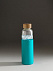 Бутылка для воды Dakar, прозрачная с бирюзовым с логотипом в Балашихе заказать по выгодной цене в кибермаркете AvroraStore