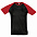 Футболка мужская двухцветная FUNKY 150, черная с красным с логотипом в Балашихе заказать по выгодной цене в кибермаркете AvroraStore