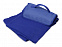 Плед Релакс, синий с логотипом в Балашихе заказать по выгодной цене в кибермаркете AvroraStore
