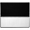 Планинг Linen, недатированный, черный с логотипом в Балашихе заказать по выгодной цене в кибермаркете AvroraStore