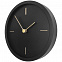 Часы настенные Bronco Thelma, черные с логотипом в Балашихе заказать по выгодной цене в кибермаркете AvroraStore