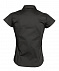 Рубашка женская с коротким рукавом EXCESS, черная с логотипом в Балашихе заказать по выгодной цене в кибермаркете AvroraStore