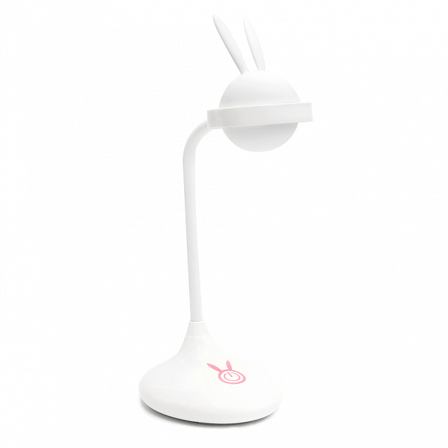 Настольный светильник светодиодный Krolly, белый с логотипом в Балашихе заказать по выгодной цене в кибермаркете AvroraStore