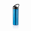 Спортивная бутылка для воды с трубочкой, 500 мл, синий с логотипом в Балашихе заказать по выгодной цене в кибермаркете AvroraStore