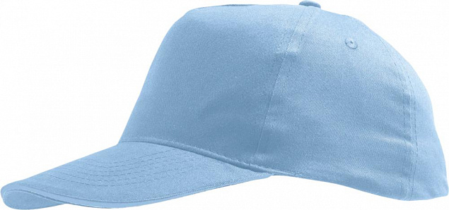 Бейсболка SUNNY, голубая с логотипом в Балашихе заказать по выгодной цене в кибермаркете AvroraStore