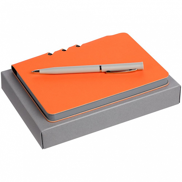 Набор Flexpen Mini, оранжевый с логотипом в Балашихе заказать по выгодной цене в кибермаркете AvroraStore