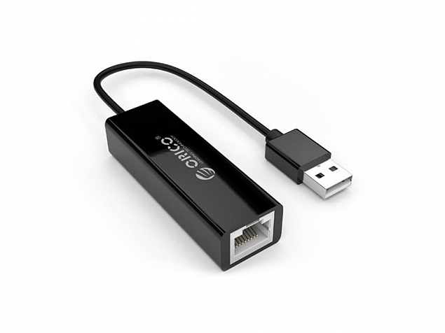 Адаптер USB Ethernet UTJ-U2 с логотипом в Балашихе заказать по выгодной цене в кибермаркете AvroraStore