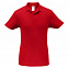 Рубашка поло ID.001 красная с логотипом в Балашихе заказать по выгодной цене в кибермаркете AvroraStore