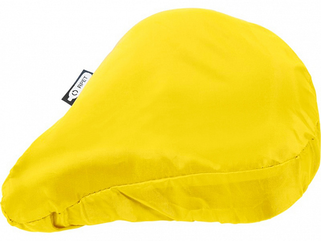 Водонепроницаемый чехол для велосипедного седла из переработанного ПЭТ Jesse, желтый с логотипом в Балашихе заказать по выгодной цене в кибермаркете AvroraStore