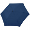 Зонт складной Carbonsteel Slim, темно-синий с логотипом в Балашихе заказать по выгодной цене в кибермаркете AvroraStore