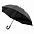 Зонт-трость Dune, черный с логотипом в Балашихе заказать по выгодной цене в кибермаркете AvroraStore