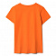 Футболка женская T-bolka Lady, оранжевая с логотипом в Балашихе заказать по выгодной цене в кибермаркете AvroraStore