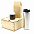 Подарочный набор Ирвин, синий (черный чай, мед с фундуком и какао) с логотипом в Балашихе заказать по выгодной цене в кибермаркете AvroraStore