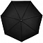 Зонт складной 811 X1 в кейсе, черный с логотипом в Балашихе заказать по выгодной цене в кибермаркете AvroraStore