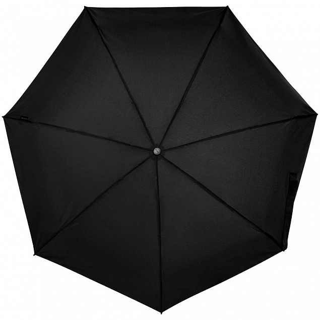 Зонт складной 811 X1 в кейсе, черный с логотипом в Балашихе заказать по выгодной цене в кибермаркете AvroraStore