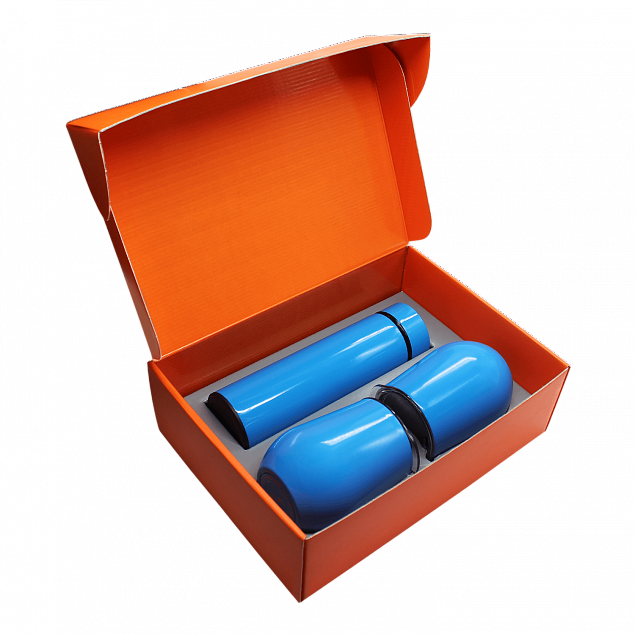 Набор Hot Box C2 G, голубой с логотипом в Балашихе заказать по выгодной цене в кибермаркете AvroraStore