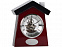 Часы настольные «Домик» с логотипом в Балашихе заказать по выгодной цене в кибермаркете AvroraStore