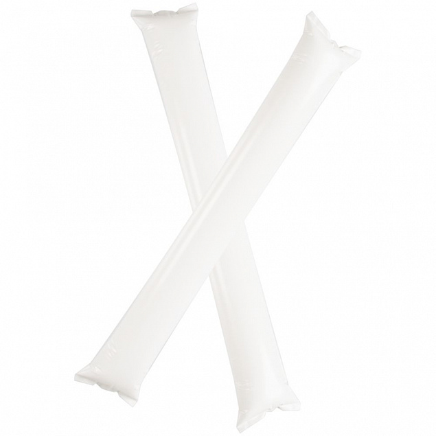 Палки-стучалки для болельщиков Hip-Hip, белые с логотипом в Балашихе заказать по выгодной цене в кибермаркете AvroraStore