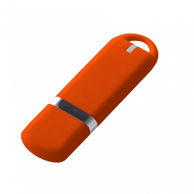 Флешка Memo, 16 Гб, оранжевая с логотипом в Балашихе заказать по выгодной цене в кибермаркете AvroraStore