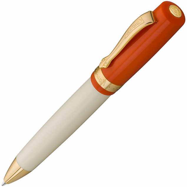 Ручка шариковая Student 70`s Soul, оранжевая с логотипом в Балашихе заказать по выгодной цене в кибермаркете AvroraStore