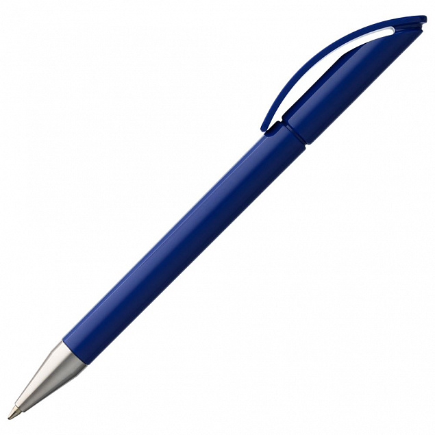 Ручка шариковая Prodir DS3 TPC, синяя с логотипом в Балашихе заказать по выгодной цене в кибермаркете AvroraStore