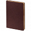 Ежедневник Saffian, недатированный, коричневый с логотипом в Балашихе заказать по выгодной цене в кибермаркете AvroraStore