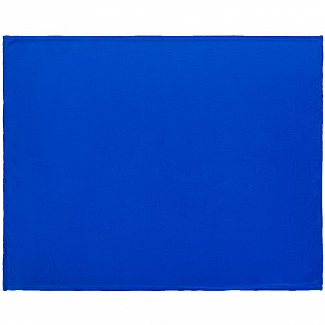 Плед Plush, синий с логотипом в Балашихе заказать по выгодной цене в кибермаркете AvroraStore