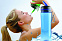 Спортивная бутылка Triumph, голубая с логотипом в Балашихе заказать по выгодной цене в кибермаркете AvroraStore