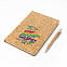 Подарочный набор Хетафе, блокнот и ручка, бежевый с логотипом в Балашихе заказать по выгодной цене в кибермаркете AvroraStore